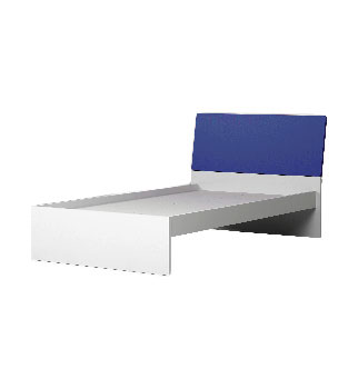 Georgie Cobalt Blue Bed