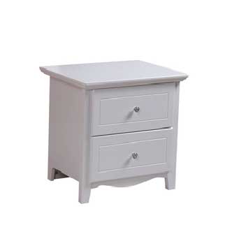 Paris Sleigh Bedside Table Large