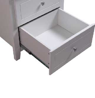 Paris Sleigh Bedside Table Large