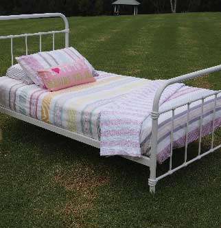 Popsicle White Bed