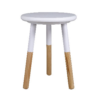 Popsicle White Bedside Table